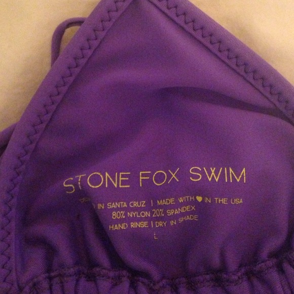 Purple Harlow top from Stonefox swim - Picture 2 of 3