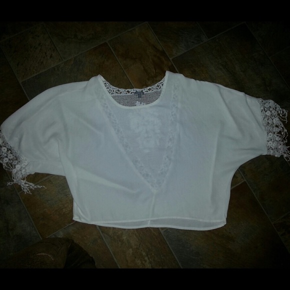 White dressy tee shirt