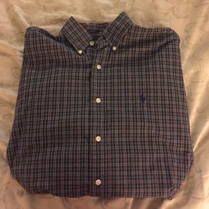 Long Sleeve Polo button down