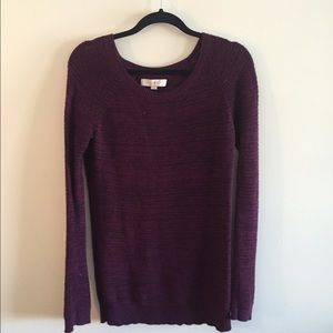 LOFT sweater, great for layering