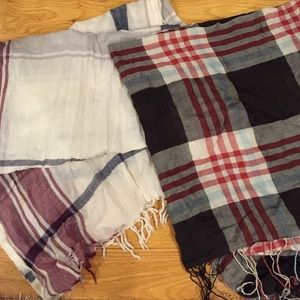 Plaid scarfs