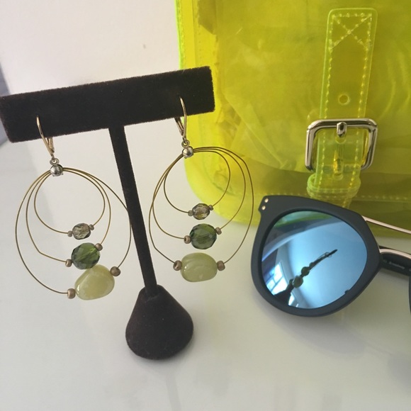 Multi Hoop Dangling Earrings