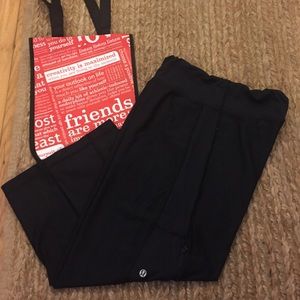 Lululemon drawstring capri pants!