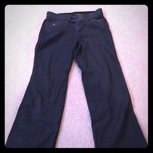 Women's  Docker Dark Blue Denim Pants Size 8