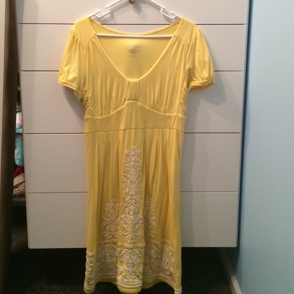 Bling Yellow Dress