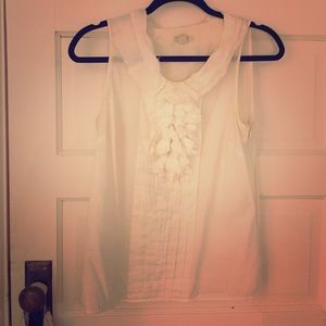 Ruffled tank from jcrew