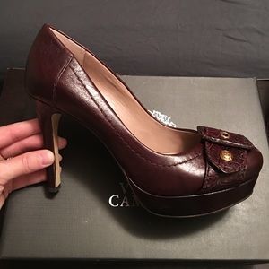 Vince Camuto brown heels