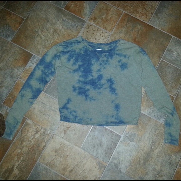 Tye dye crop top