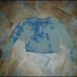Tye dye crop top