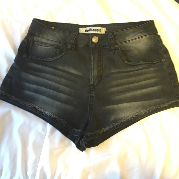 Dollhouse high waisted punk style shorts