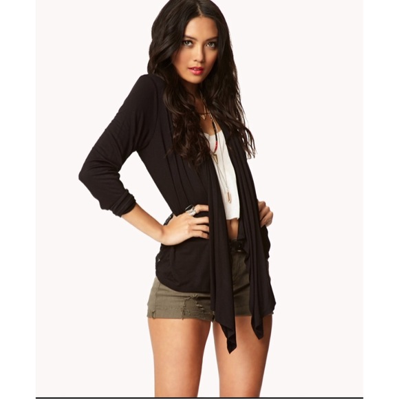 Black Lace Cardigan