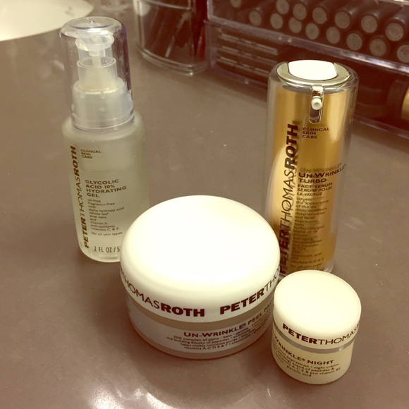 Peter Thomas Roth unwrinkle and glycolic acid gel