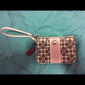 Coach wristlet