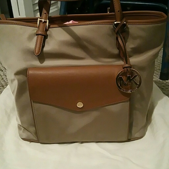 Authentic Michael Kors large tote bag