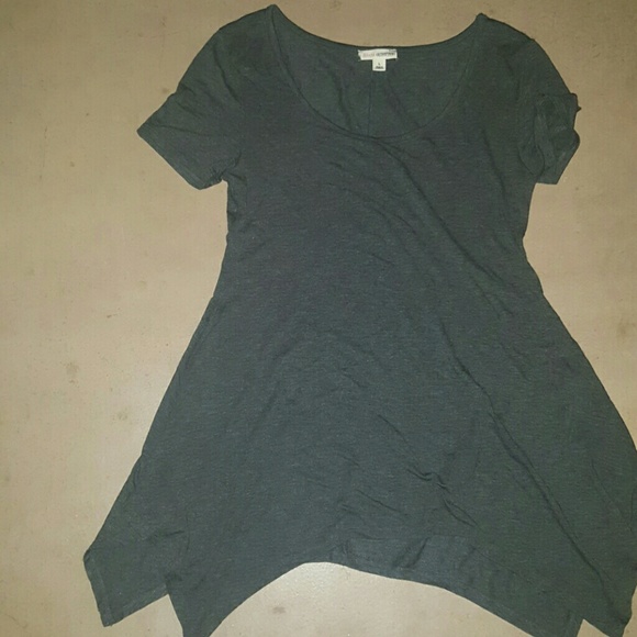 Gray Mini Dress - Picture 1 of 3