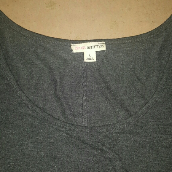 Gray Mini Dress - Picture 2 of 3