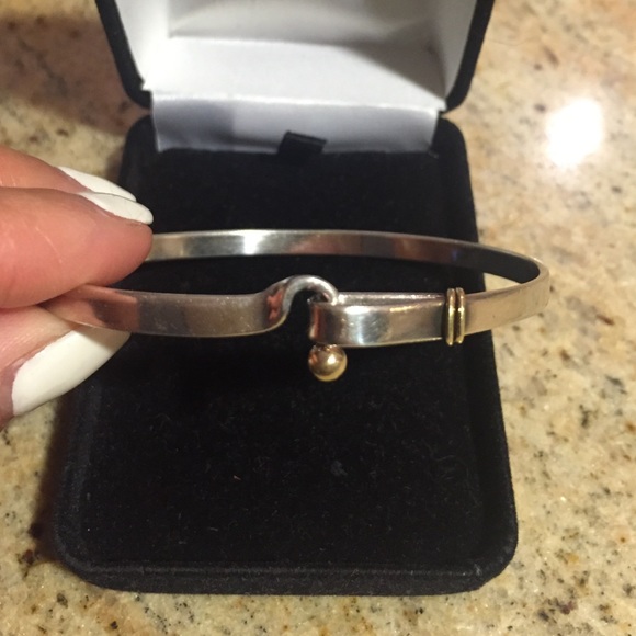 Tiffany & Co. Jewelry - Tiffany & Co hook and eye bangle