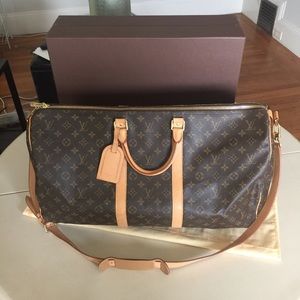 Louis Vuitton BANDOULIÈRE 55 duffle bag