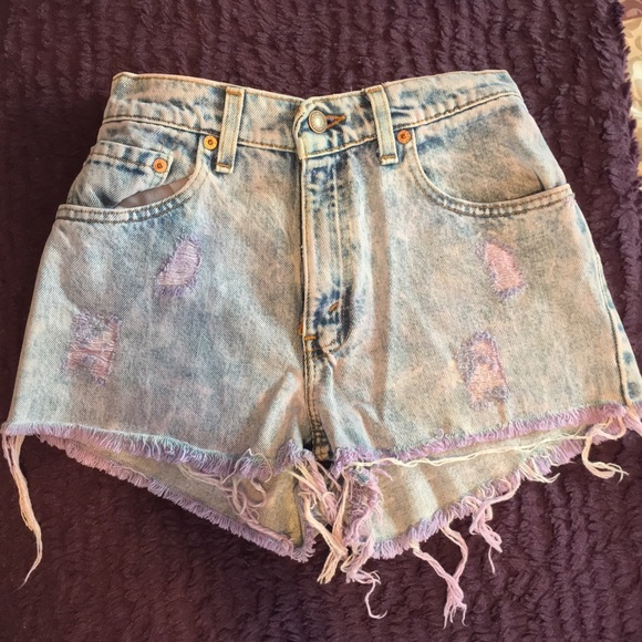 High waisted Levi's short