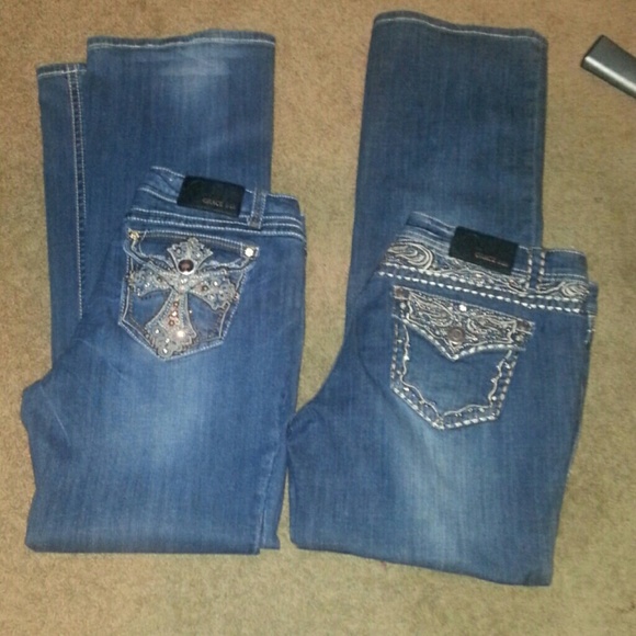 SOLD !!! GRACE in LA Denium Jeans