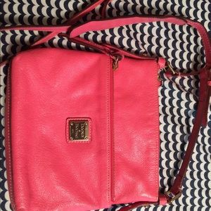 Dooney and Bourke pink crossbody.