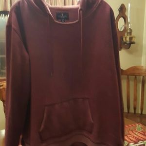 Burgundy American Eagle pullover