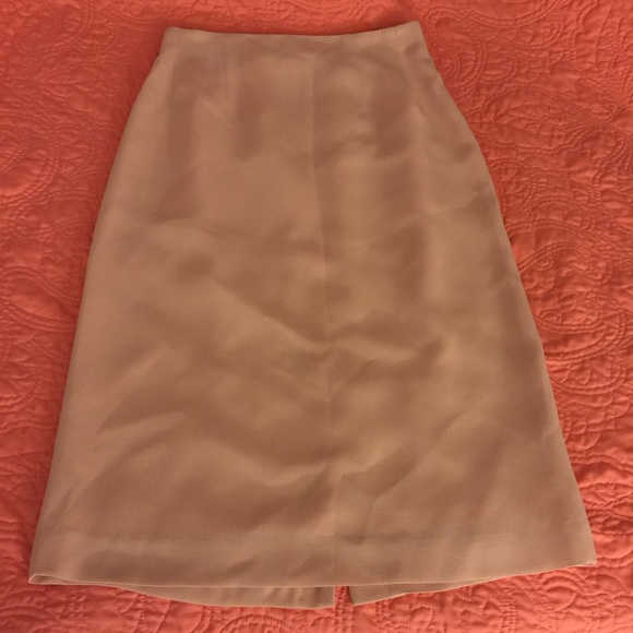 Pastel Pink Pencil Skirt
