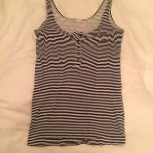 J. Crew Tops - NWOT J. Crew Navy and White Striped Tanktop J. Crew Tops - NWOT J. Crew Navy and White Striped Tanktop