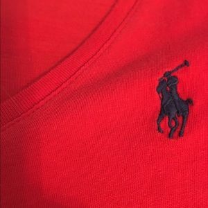 Ralph Lauren, Red Vneck