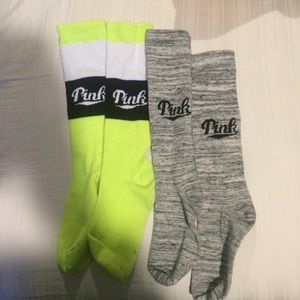 Victoria's Secret Pink socks