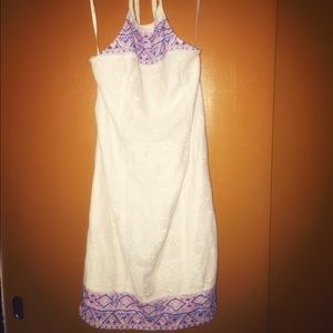 ON HOLD- Tribal Print Halter Dress