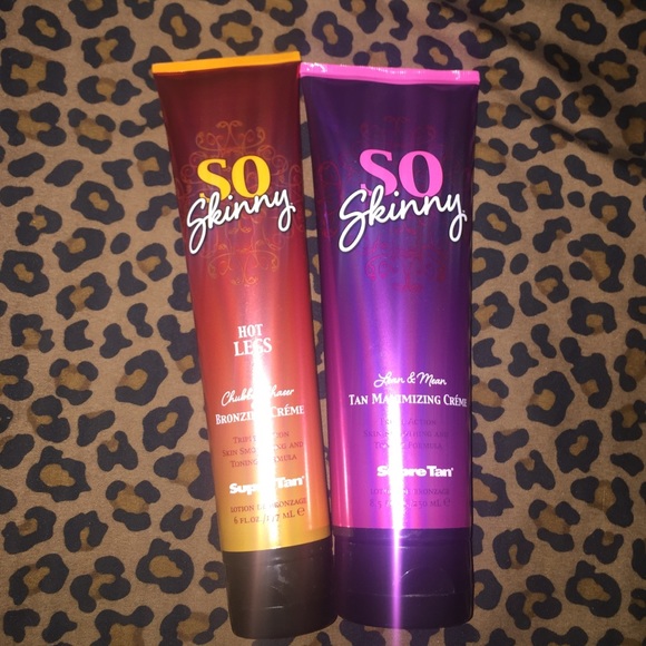 Other - So skinny indoor tanning lotions, brand new
