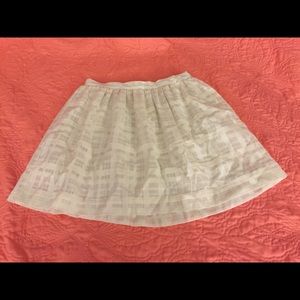 Classic White Skirt