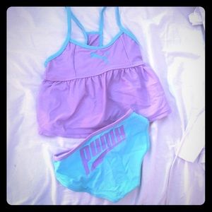 Puma size 4T bikini EUC