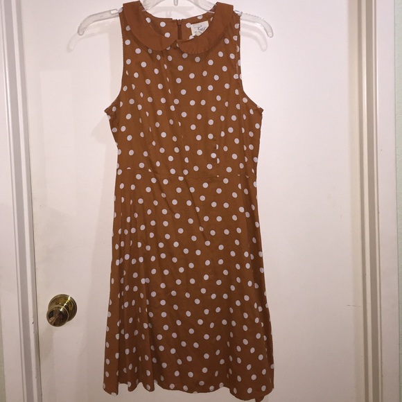 Levi's polka dot sundress with peter pan collar - Picture 2 of 4