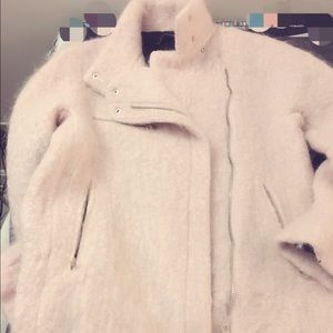 Zara pink coat