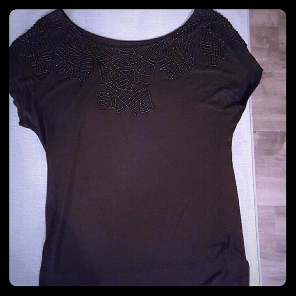 Forever 21 beaded dressy blouse