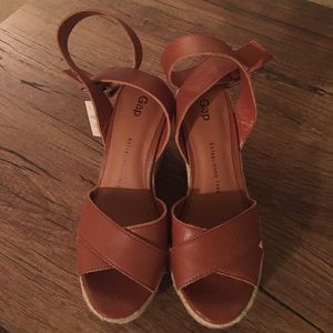 Gap Espadrille Wedges, Size 7