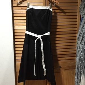 Black Strapless Dress