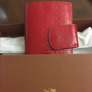 Coach flip wallet