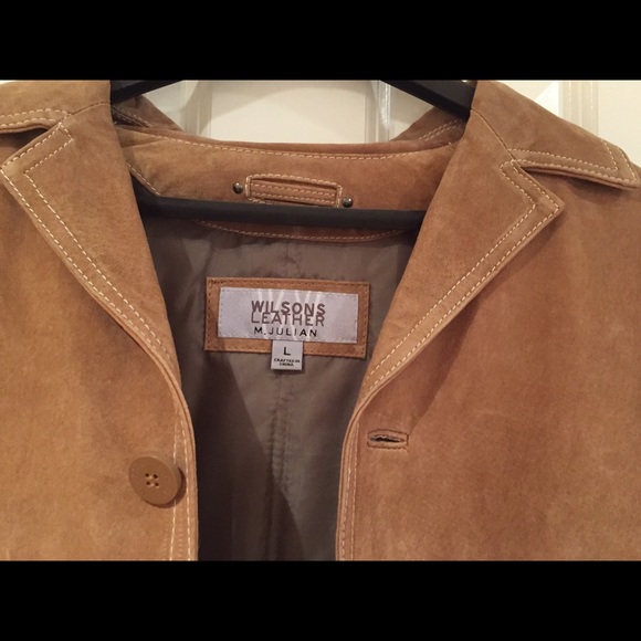 Wilson leather authenticated suede Camel color. - Picture 2 of 4