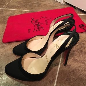 Black Christian Louboutin's size 37.5