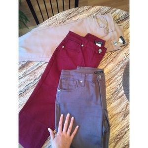 🙌🏽Three Venus cotton stretch pants