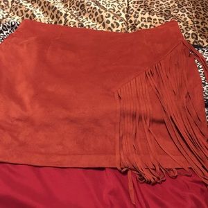 Stylish Fringe Skirt !