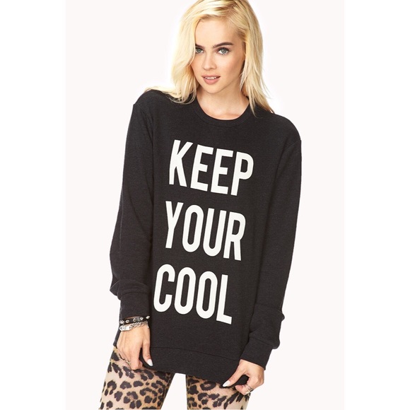 CLOSET CLOSING Forever 21 Crewneck - Picture 1 of 3