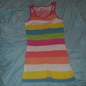 Kirra (PacSun) summer-colored striped tank