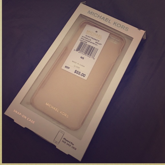 MICHAEL Michael Kors Accessories - MICHAEL KORS Leather iPhone 6s Plus card case