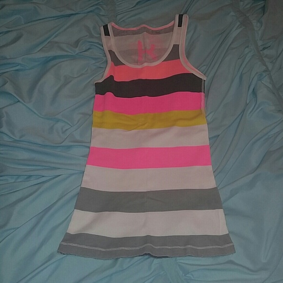 Kirra (PacSun) summer-colored striped tank