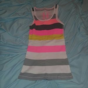 Kirra (PacSun) summer-colored striped tank