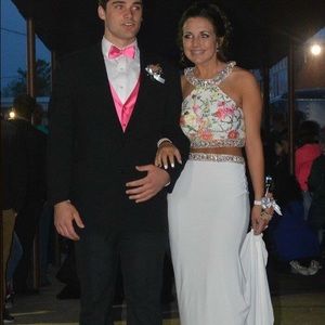 Beautiful 2 piece prom dress